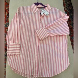 Oversized utility shirt / blouse